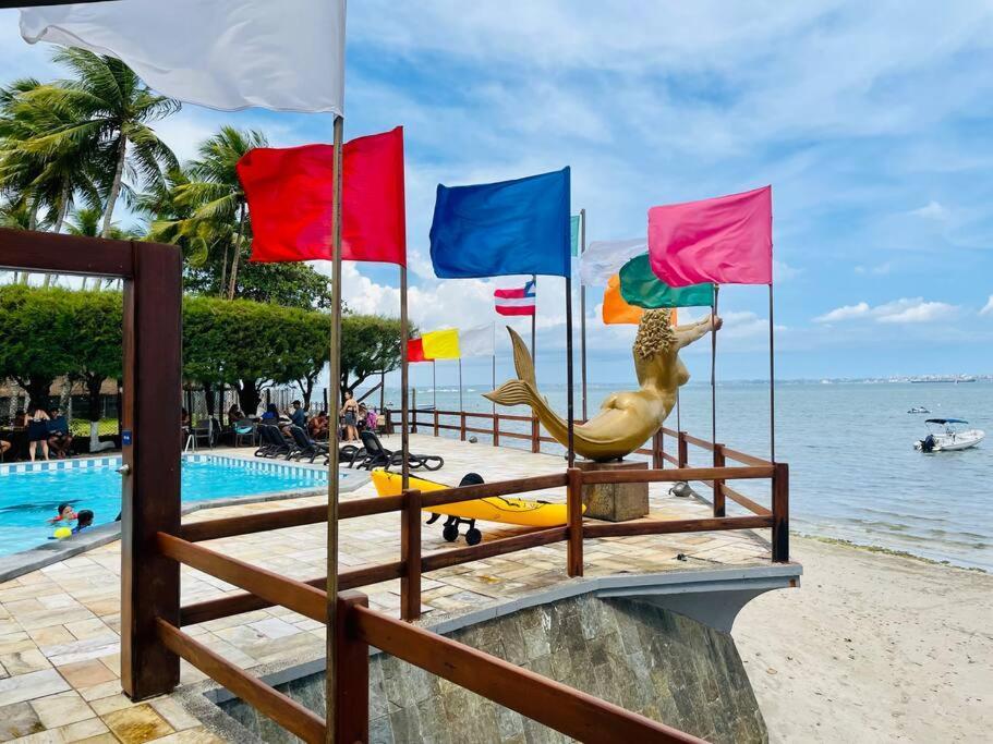 شقة Vilage Ilha Dos Corais Na Ilha De Itaparica المظهر الخارجي الصورة